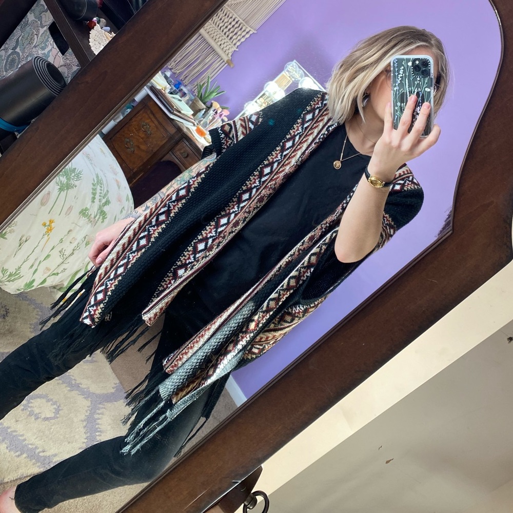 🏜 navajo cardigan with tassels 🏜